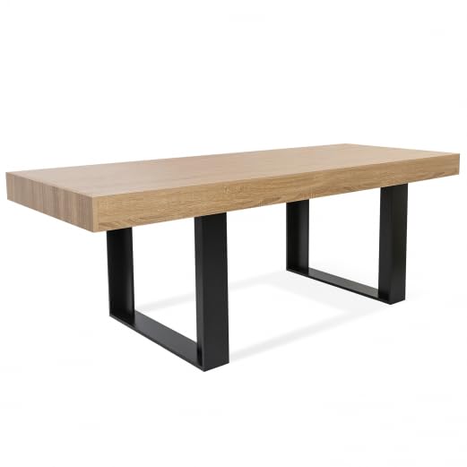 Table a manger 6 Personnes Bois noir