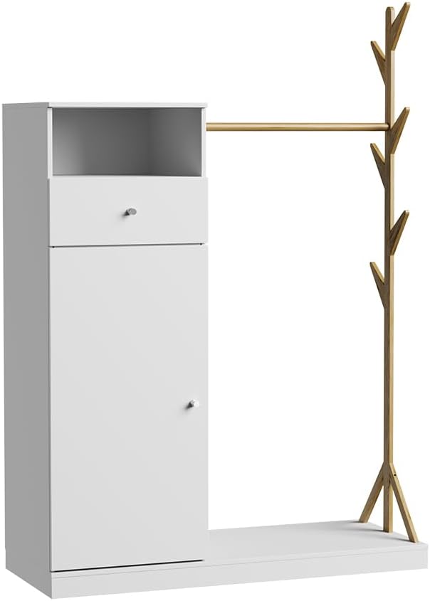 Armoire penderie avec tiroir