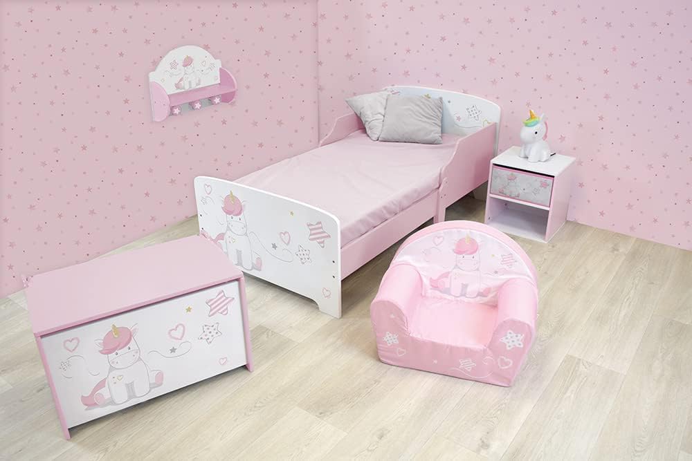 Table de chevet rectangle Licorne