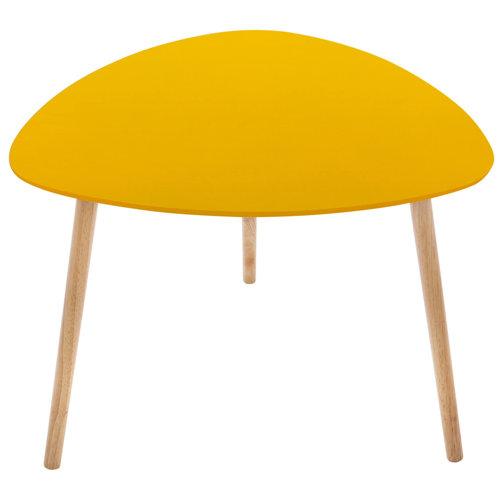 Table ovale basse Bois