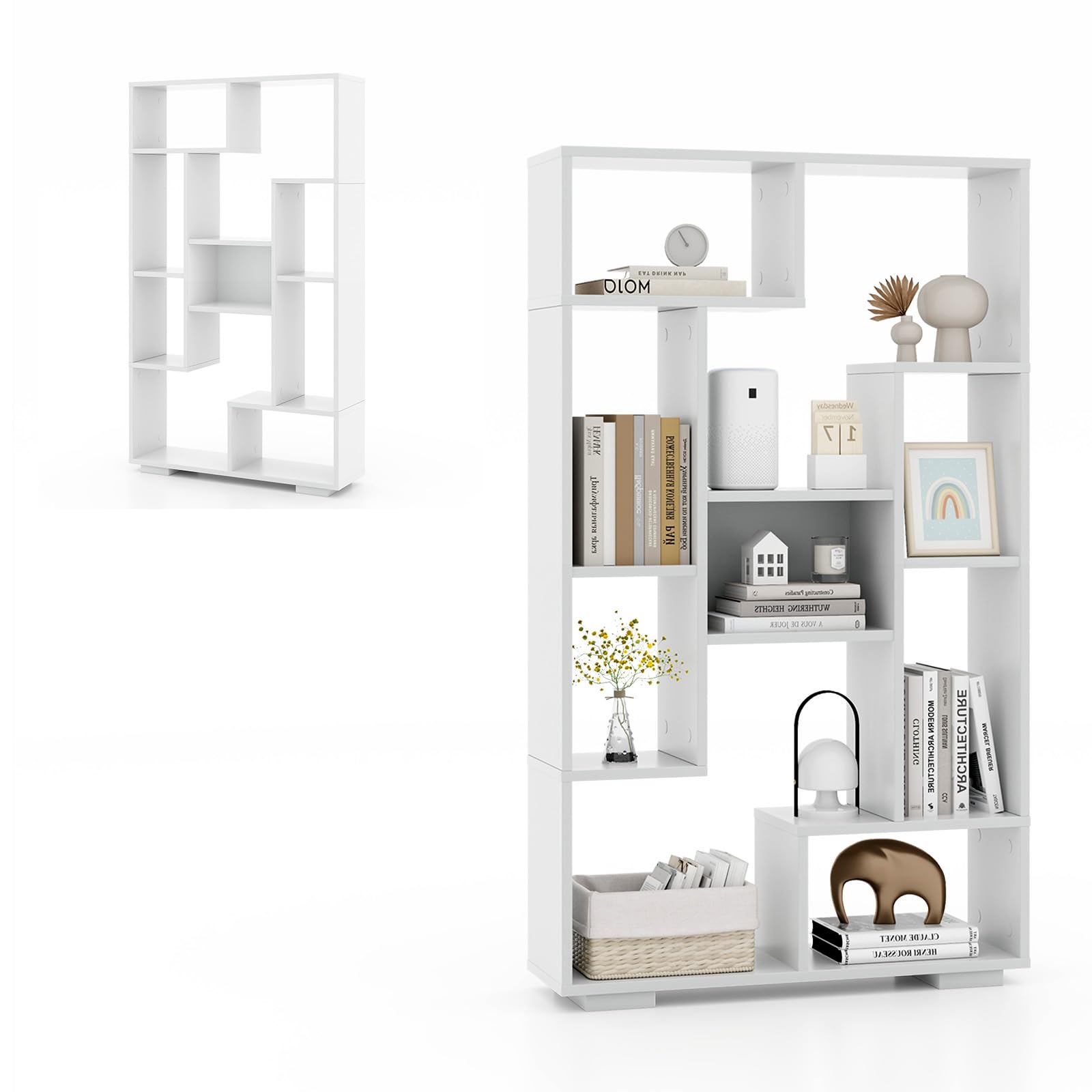 Étagère bibliothèque en Bois