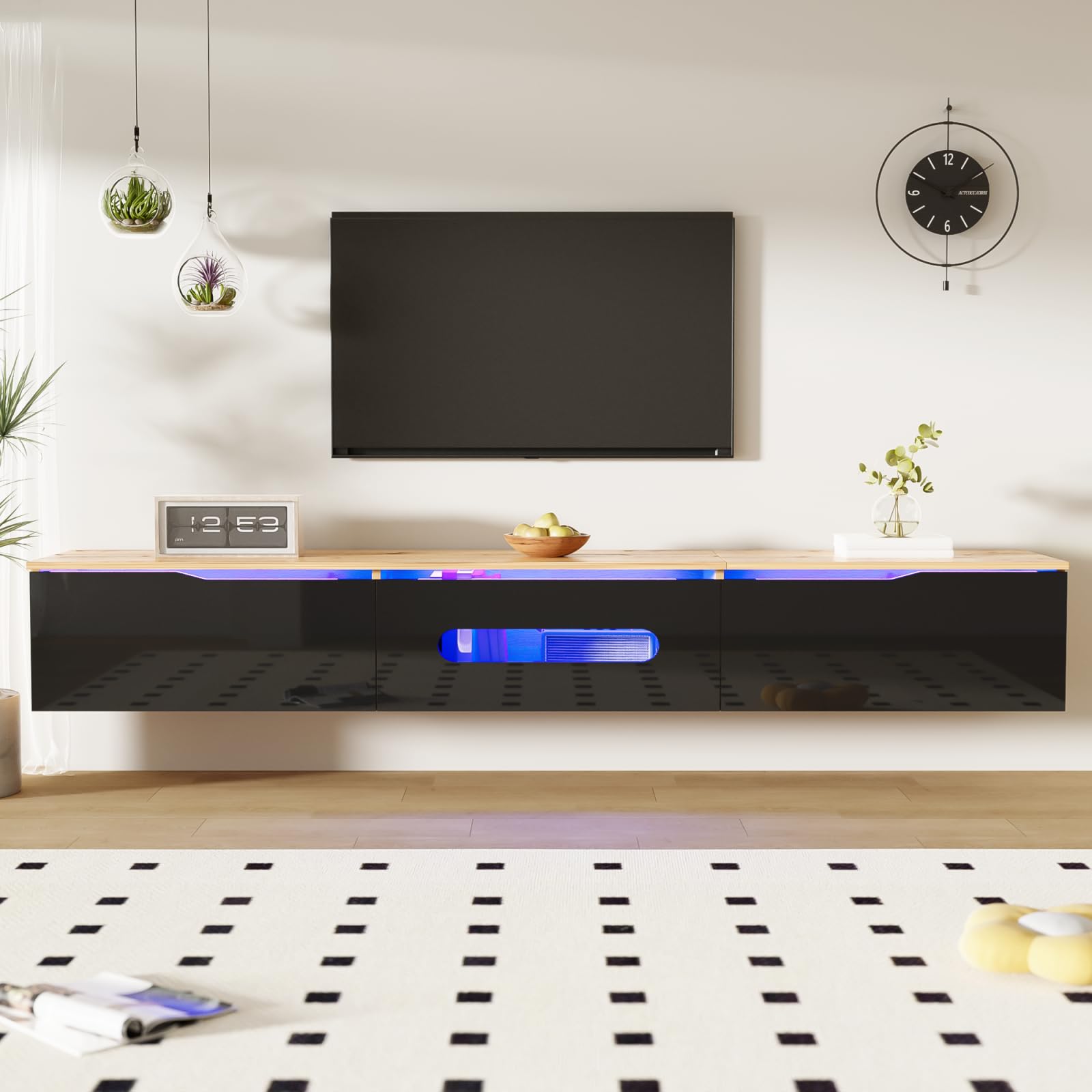 Meuble tv moderne design en bois