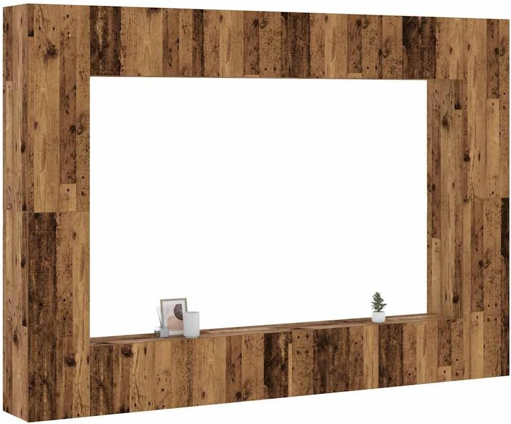 Ensemble de Meuble tv suspendu en Bois