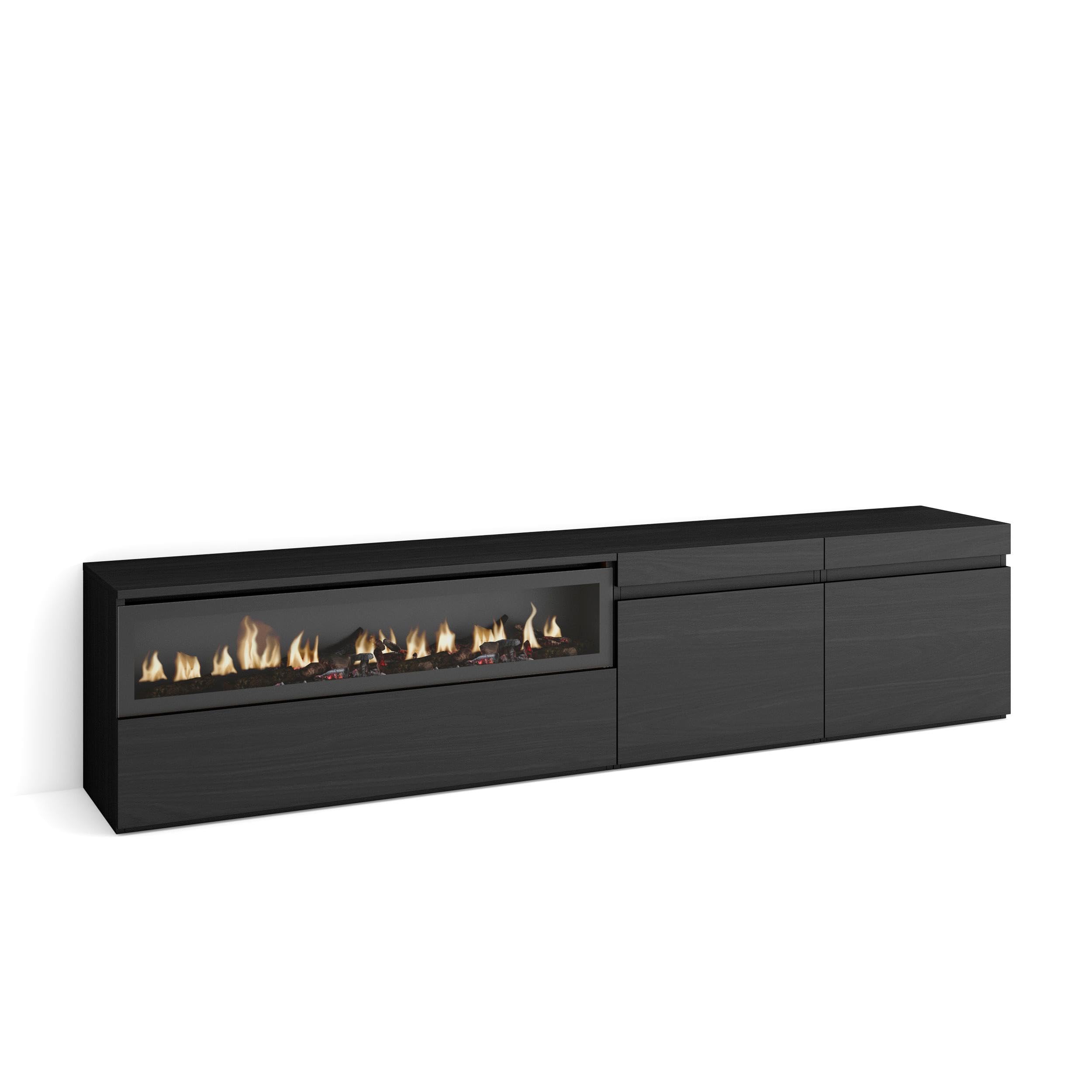 Meuble TV moderne noir