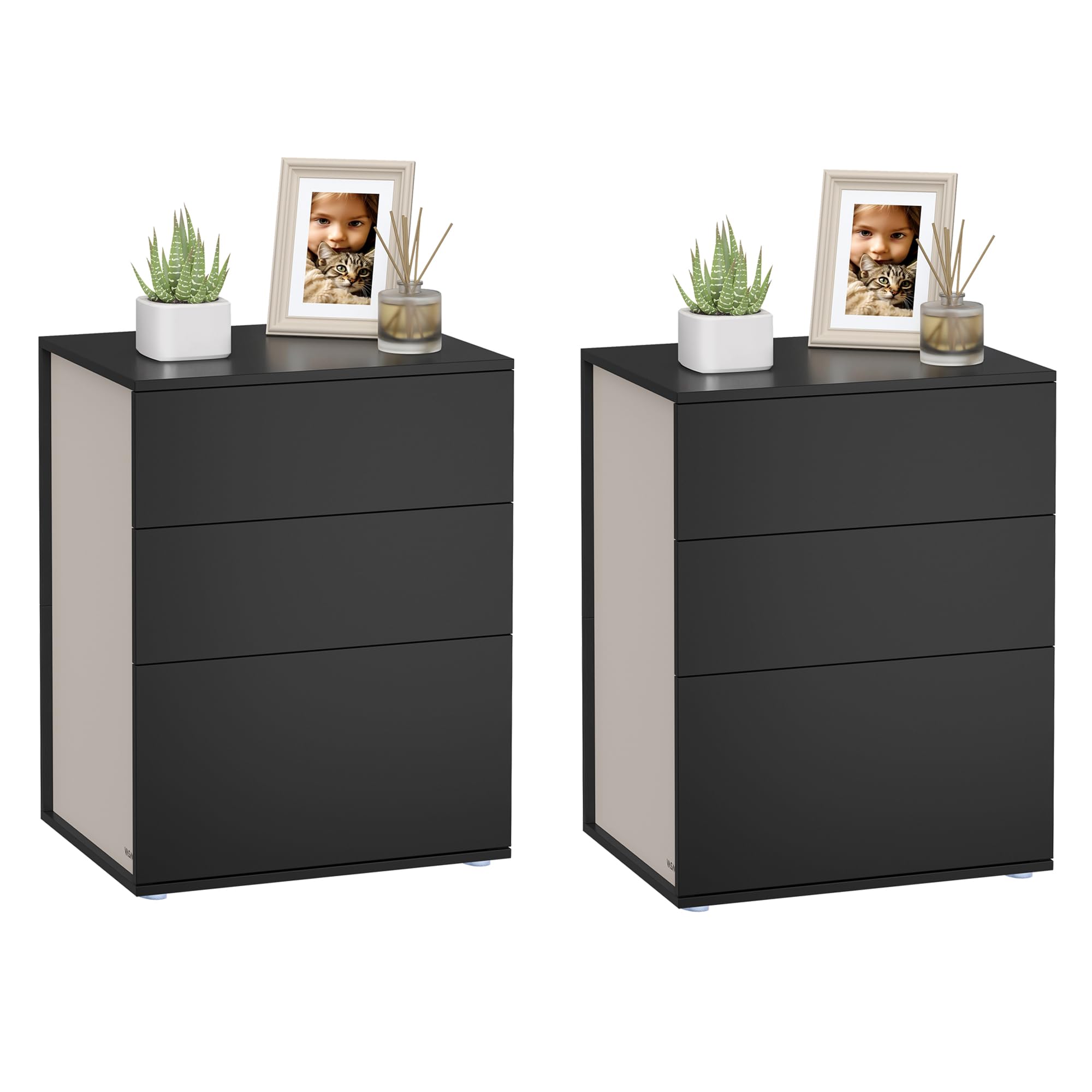 Table a chevet rectangle moderne