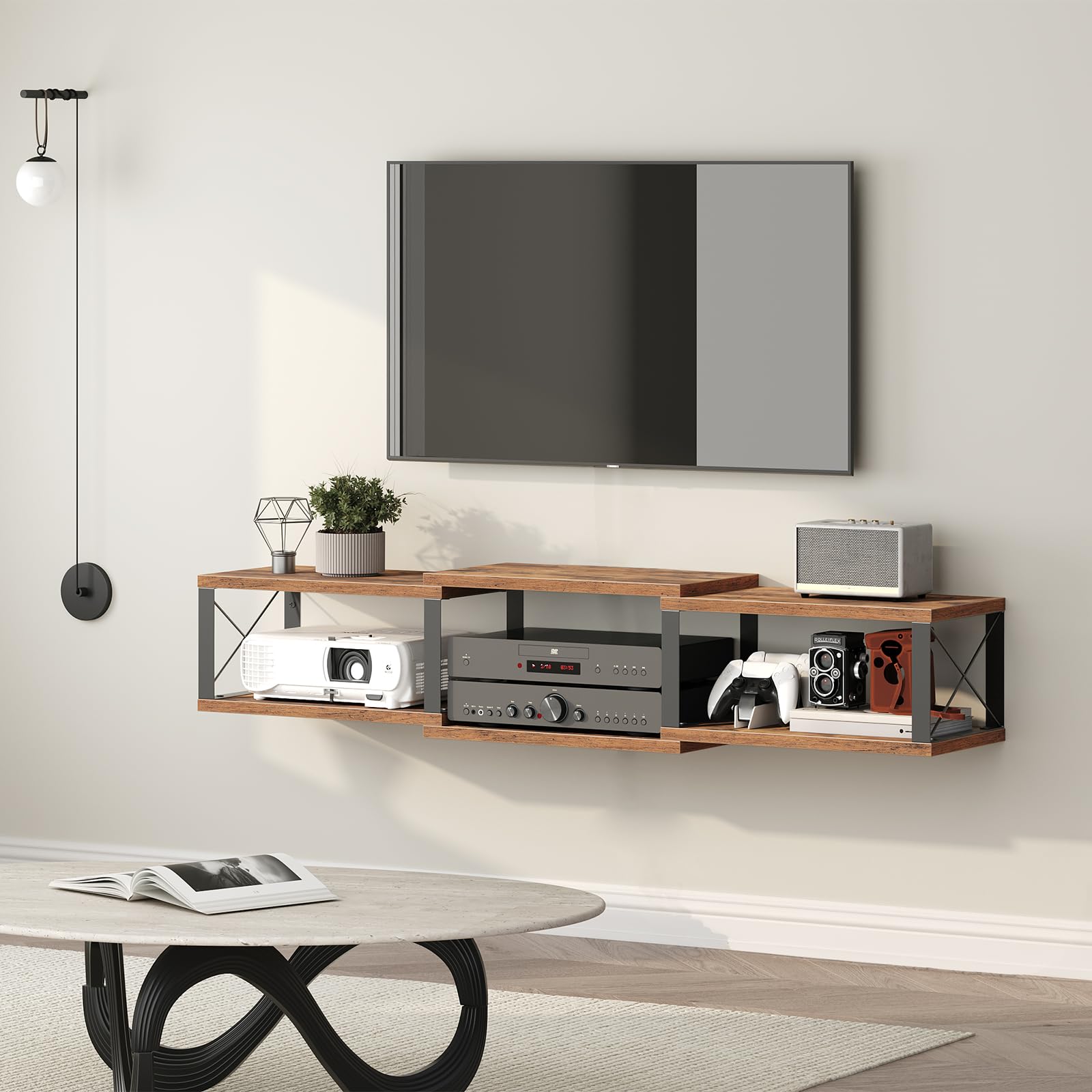 Meuble tv mural suspendu