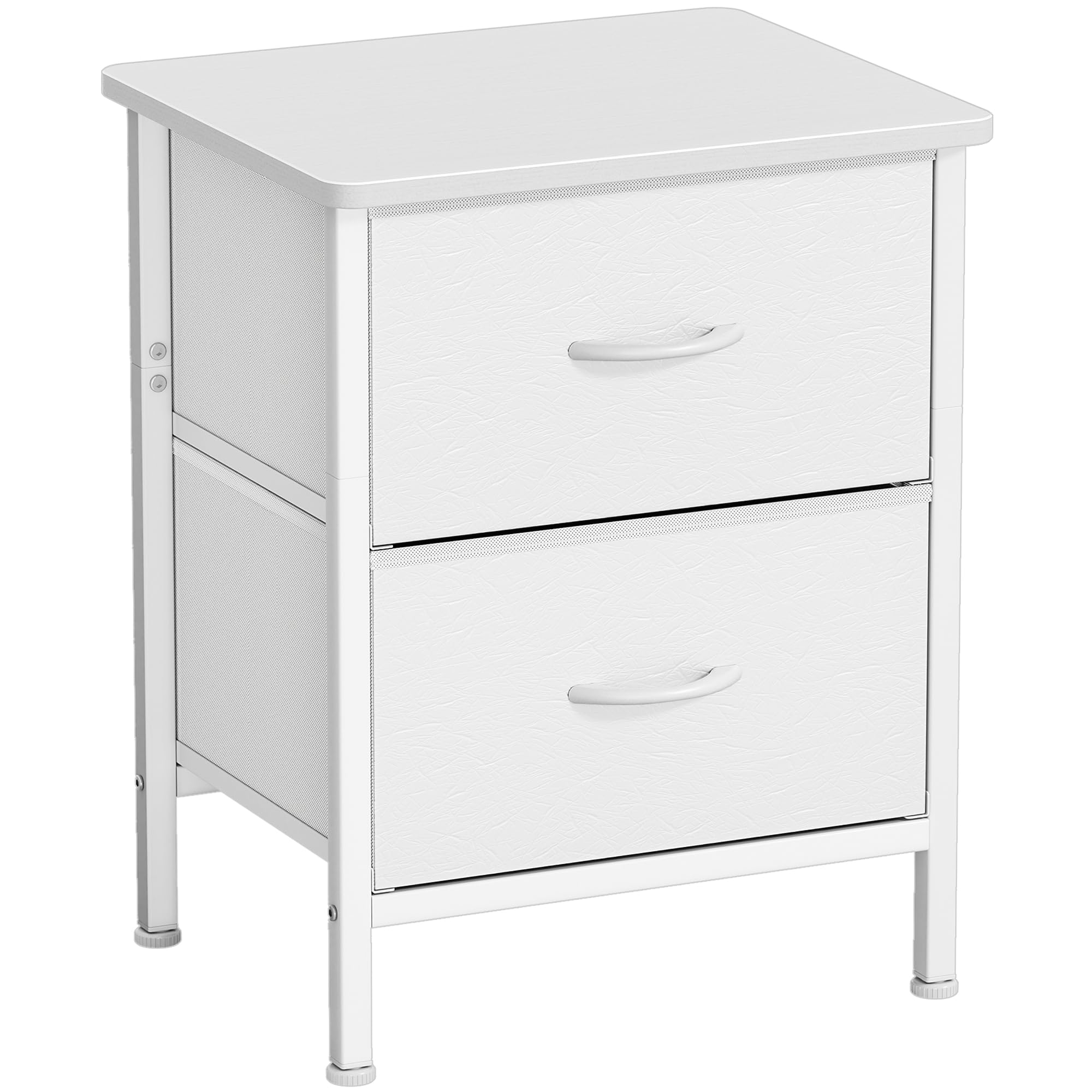 Table a chevet lot de 2 avec Cadre en Métal