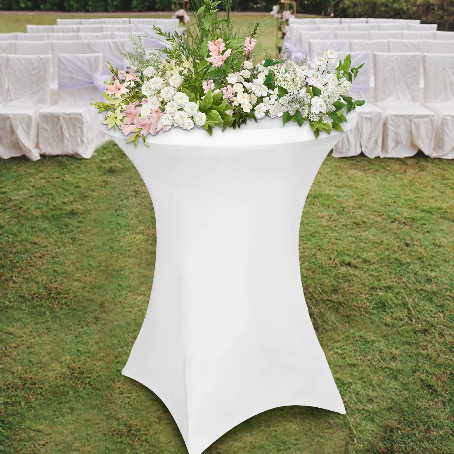 Table a manger debout réglable 2 pièce