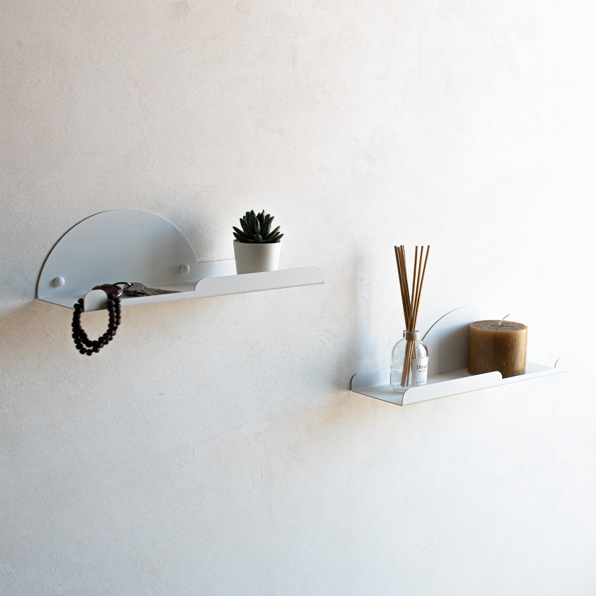 Lot de 2 table de chevet suspendu Idéal comme Meuble Entree