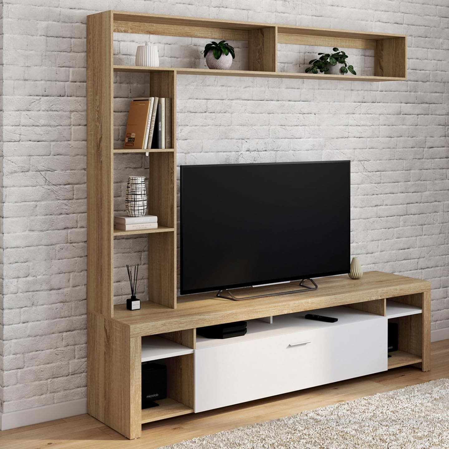 Meuble tv design en bois