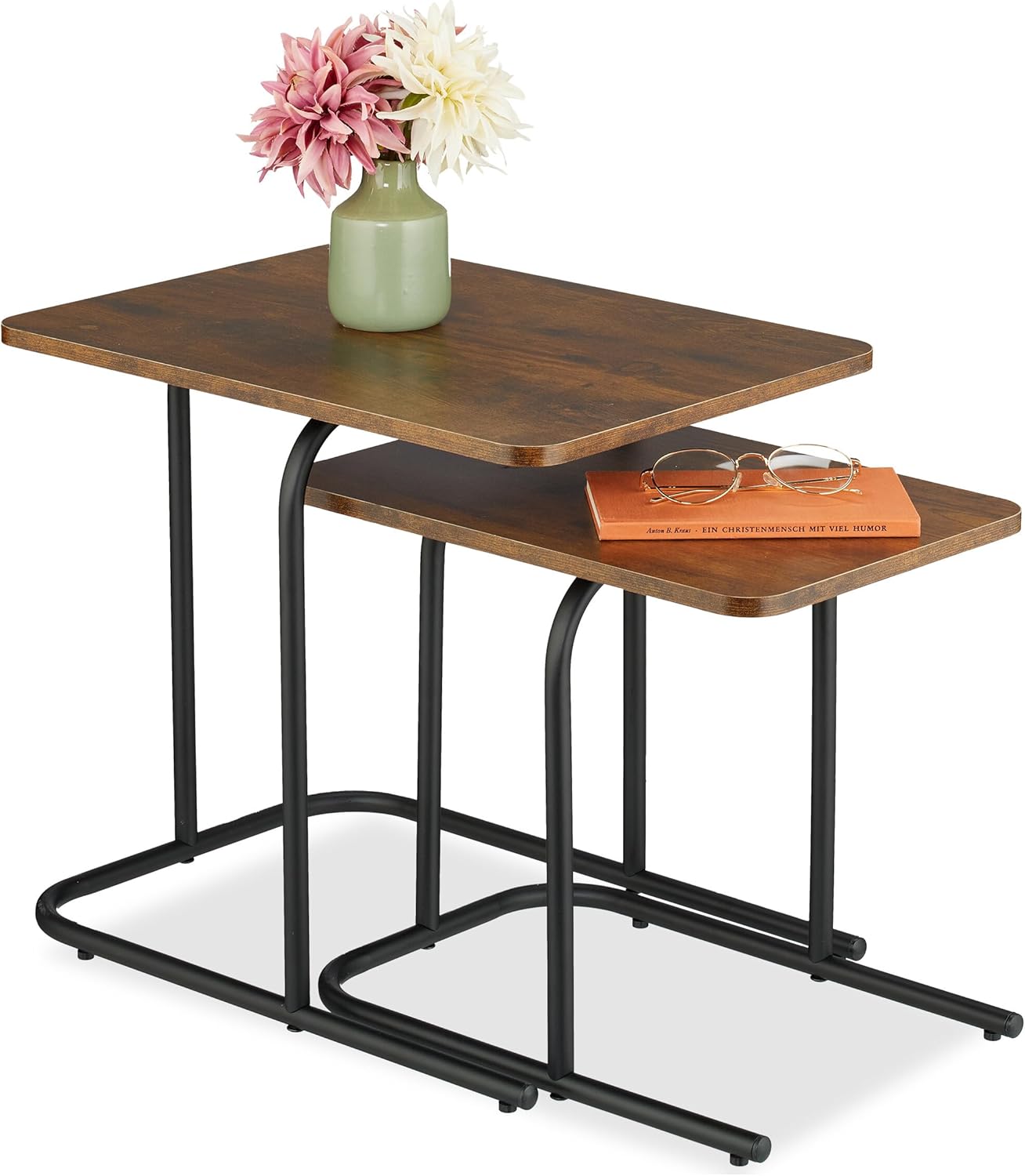 Lot de 2 table de chevet scandinaves