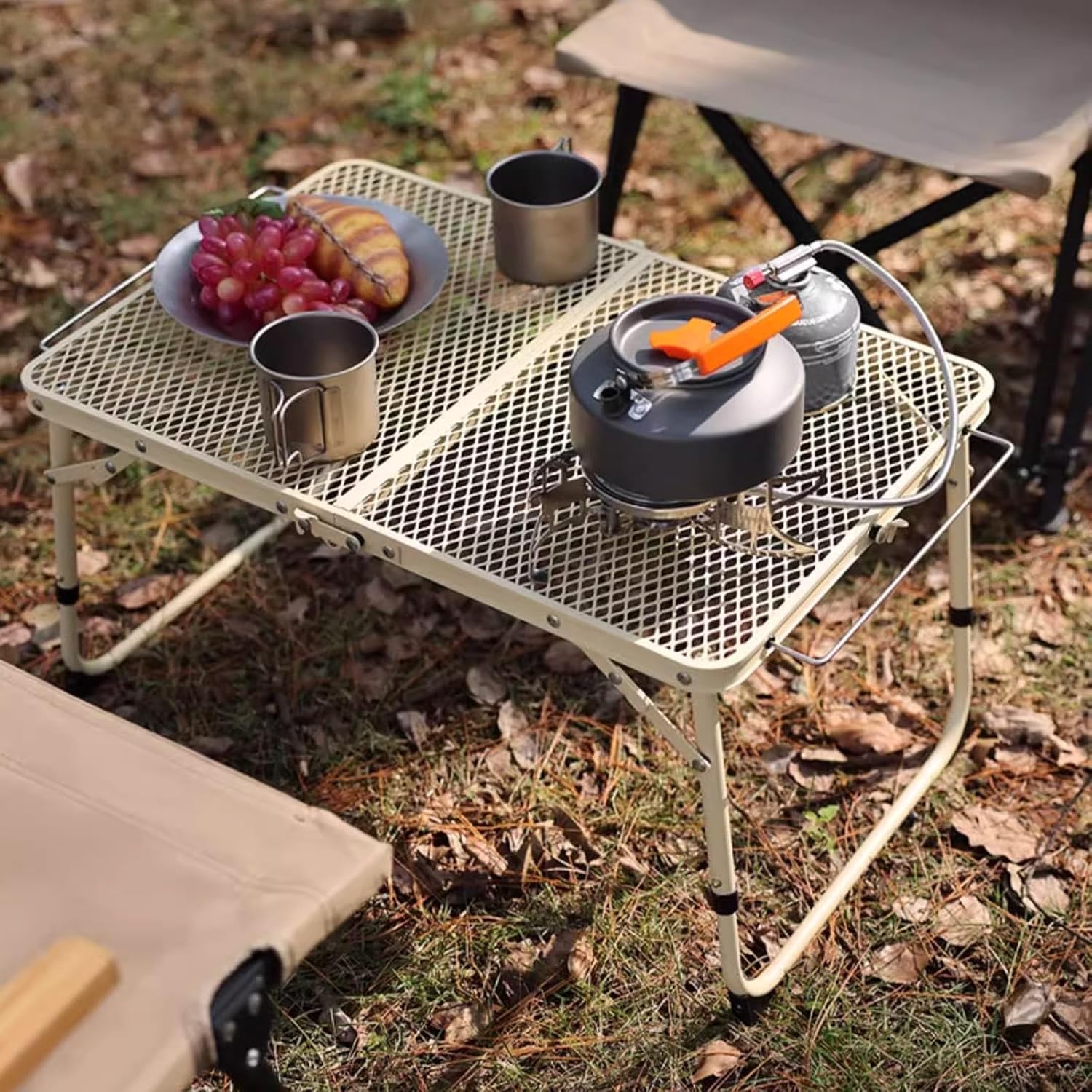 Table de jardin rectangulaire pliable en Alliage D'aluminium