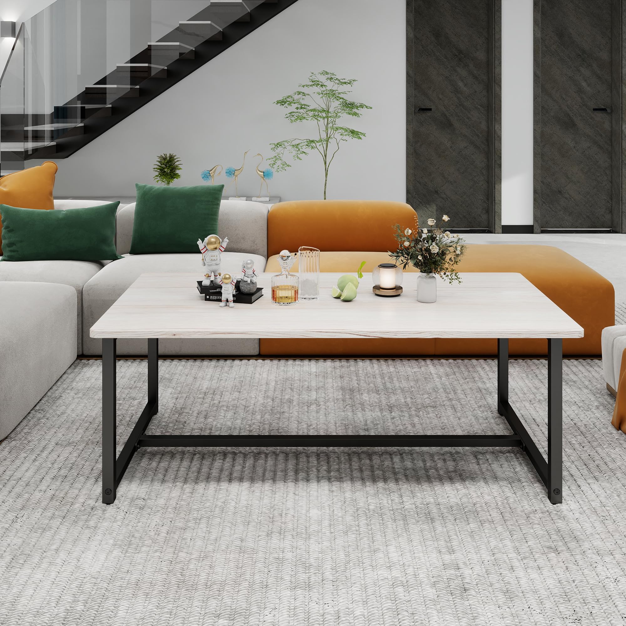 Table basse rectangulaire moderne