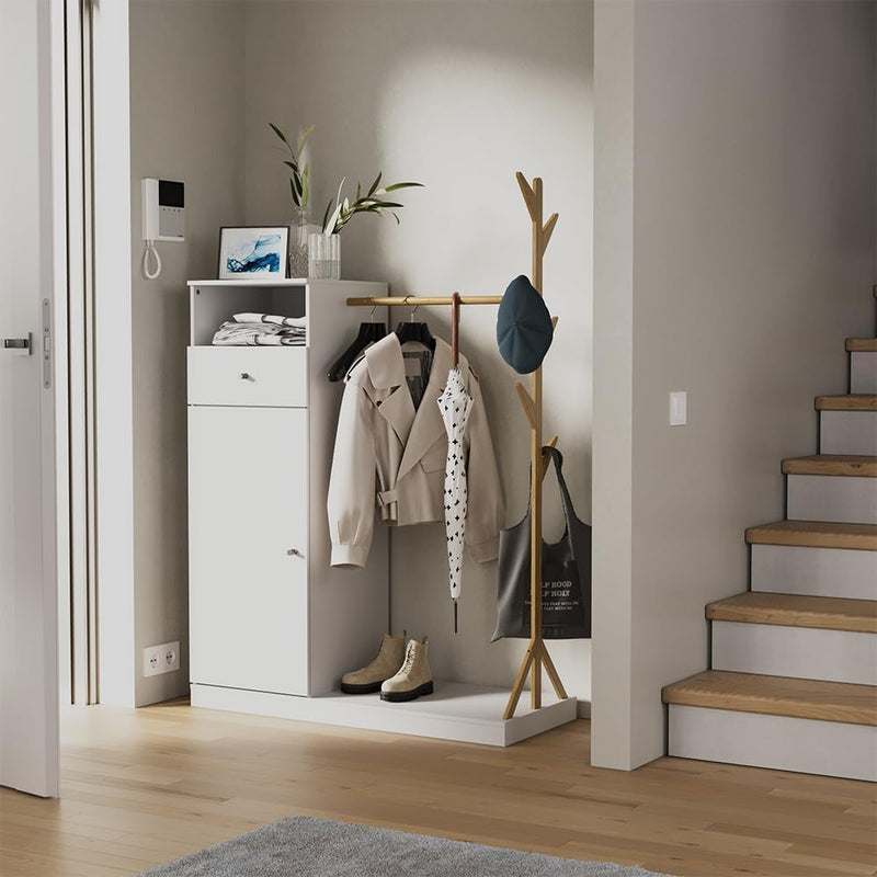  Armoire penderie avec tiroir