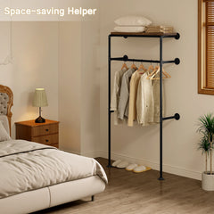 Armoire penderie murale