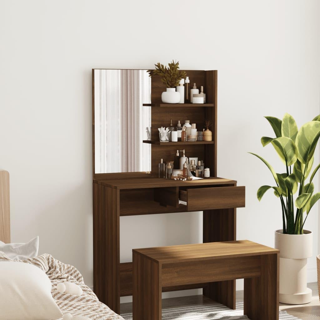 Coiffeuse moderne meuble en bois