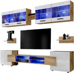  Ensemble meuble TV moderne suspendu 