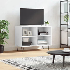Meuble tv moderne bois blanc