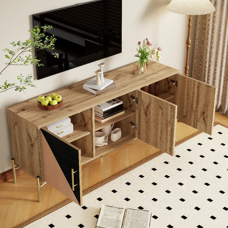 Meuble tv moderne design bois