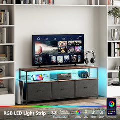 Meuble tv moderne en noir