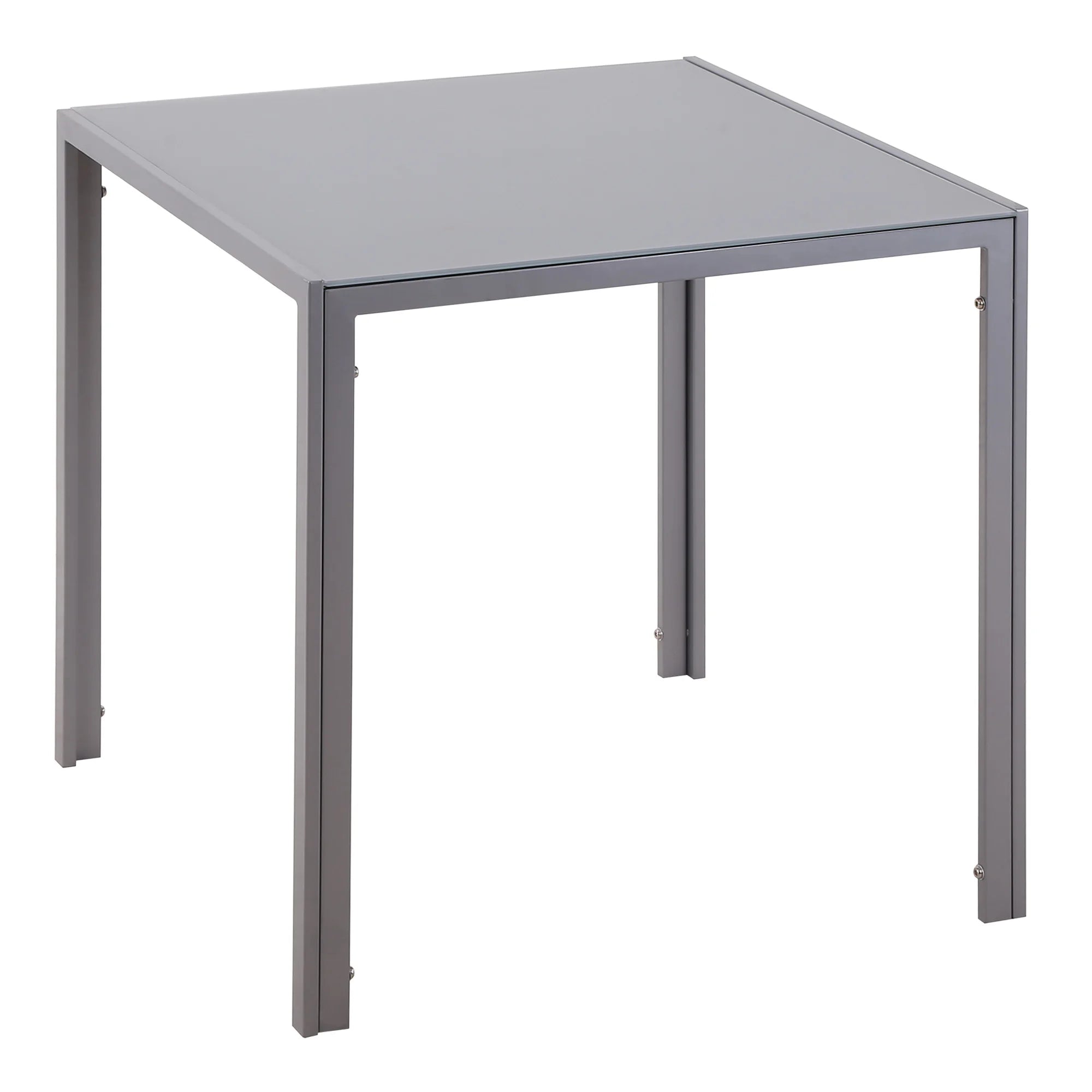 Table rectangle salle a manger en Verre pour 4 Personnes