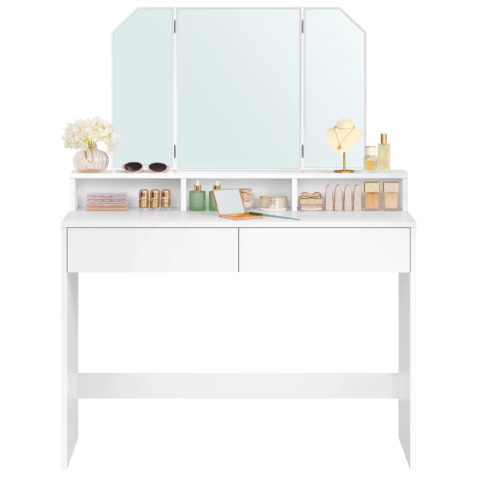 Coiffeuse meuble design avec miroir