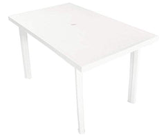 Table a manger rectangulaire Plastique De Jardin 