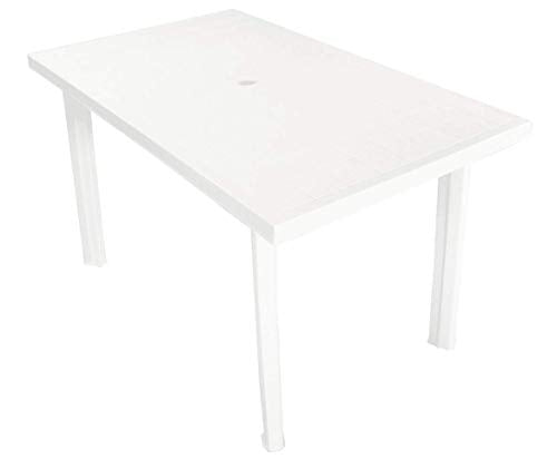 Table a manger rectangulaire Plastique De Jardin 