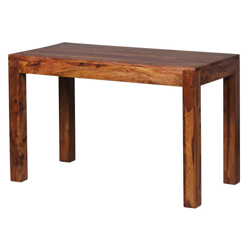 Table a manger ronde bois foncé