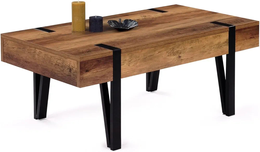 Table basse rectangulaire en Bois