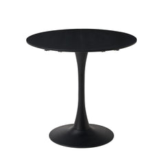 Table de Salle à Manger Ronde Moderne Blanche 