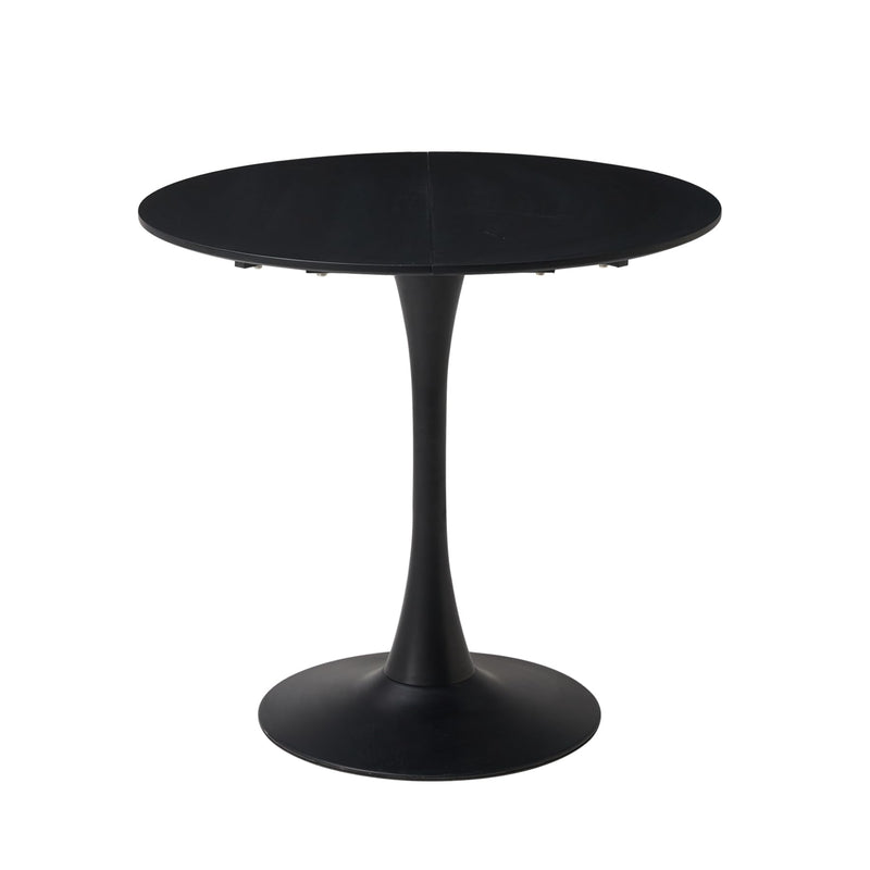 Table de Salle à Manger Ronde Moderne Blanche 