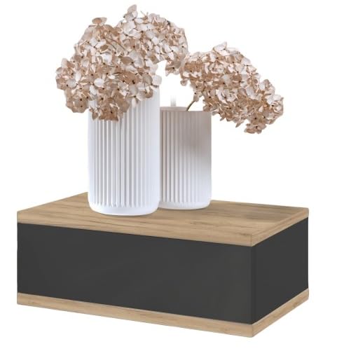 Table de chevet suspendue avec Tiroir