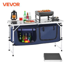 Table de jardin pliables en aluminium 