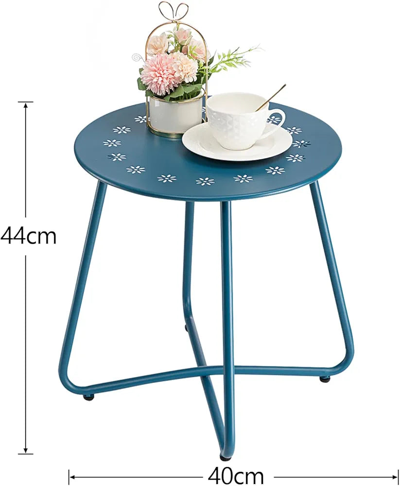  Table de jardin ronde en métal