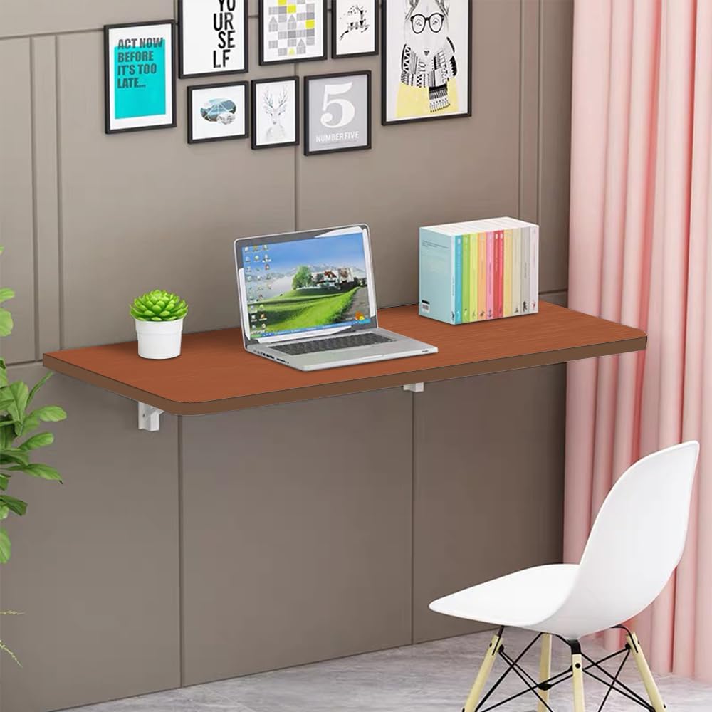 Table murale rabattable bois pliable à Abattant