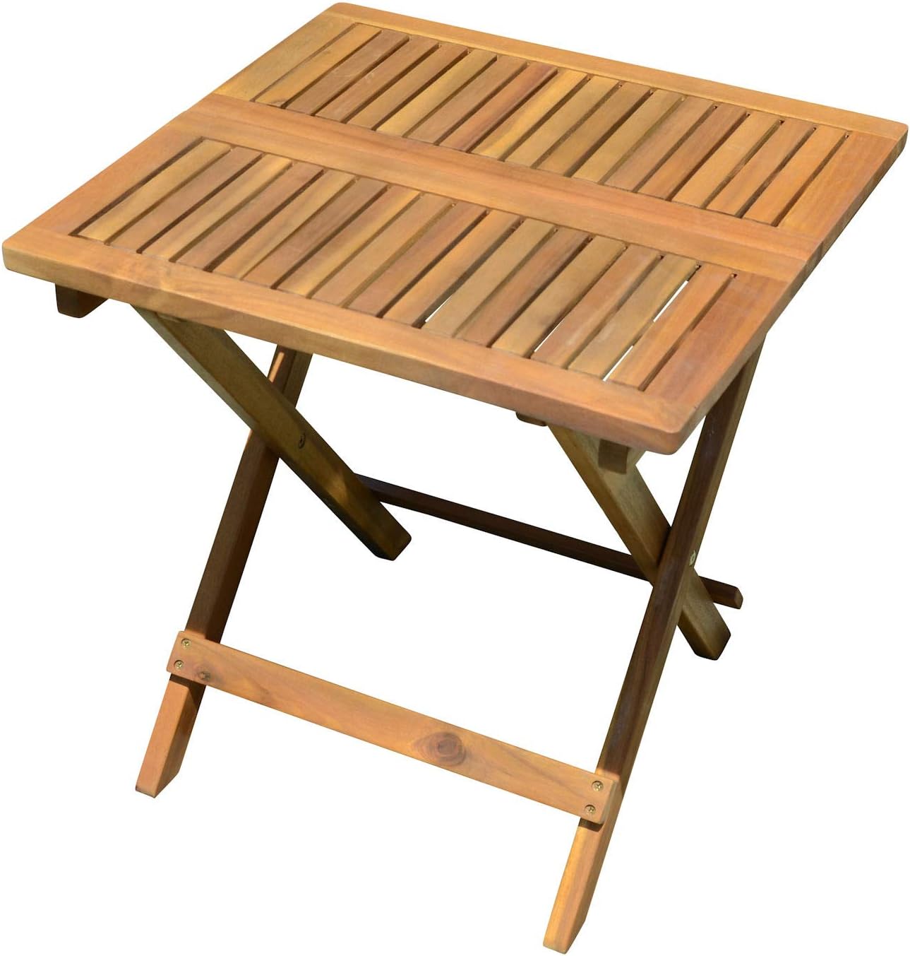 Table pliante de jardin En bois d'eucalyptus moderne