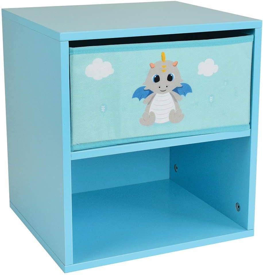 Tables a chevet LE DRAGON avec tiroir  pour enfant
